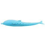 2019 Hot Silicone Fish Shape Cat Toothbrush Teething Toy with Catnip Pet Toys QJ888 #3