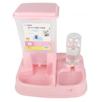 Detachable Automatic Pet Feeder Cat Dog Drinking Bowl Food Dispenser Bottle Feeding Tool