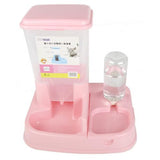 Detachable Automatic Pet Feeder Cat Dog Drinking Bowl Food Dispenser Bottle Feeding Tool