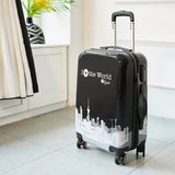 24 inch ABS+PC suitcase Travel trolley luggage 20'' carry on rolling luggage Cabin trolly bag for traveling kids Luggage bag