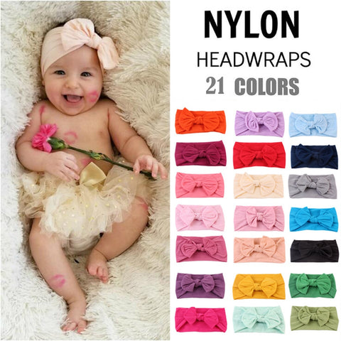 21 Colors Baby Headband Turban Knotted Baby Girl Hair Accessories for Newborn Toddler Children  Baby Turban Dropshipping