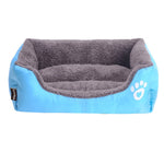 Dogs Bed For Small Medium Large Dogs Pet House Kennel Waterproof Bottom Soft Warm House Cat Dog Bed 11 Colors S-3XL