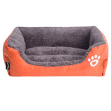 Dogs Bed For Small Medium Large Dogs Pet House Kennel Waterproof Bottom Soft Warm House Cat Dog Bed 11 Colors S-3XL