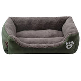 Dogs Bed For Small Medium Large Dogs Pet House Kennel Waterproof Bottom Soft Warm House Cat Dog Bed 11 Colors S-3XL