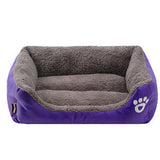 Dogs Bed For Small Medium Large Dogs Pet House Kennel Waterproof Bottom Soft Warm House Cat Dog Bed 11 Colors S-3XL