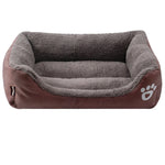 Dogs Bed For Small Medium Large Dogs Pet House Kennel Waterproof Bottom Soft Warm House Cat Dog Bed 11 Colors S-3XL