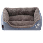 Dogs Bed For Small Medium Large Dogs Pet House Kennel Waterproof Bottom Soft Warm House Cat Dog Bed 11 Colors S-3XL