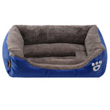 Dogs Bed For Small Medium Large Dogs Pet House Kennel Waterproof Bottom Soft Warm House Cat Dog Bed 11 Colors S-3XL