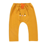 SOSOCOER Baby Pants for Boys Trausers Newborn Pants Cartoon Animal Patch Long Pants Boys Harem Pants Children Clothes Trousers