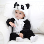 Winter Baby Rompers Panda Newborn Clothes Baby Girls Boys Romper Infant Clothing  Jumpsuit Toddler Baby's Sets Stitch Pajamas