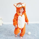 Winter Baby Rompers Panda Newborn Clothes Baby Girls Boys Romper Infant Clothing  Jumpsuit Toddler Baby's Sets Stitch Pajamas