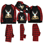 Christmas Family Pajamas Set Christmas Clothes Parent-child Suit Home Sleepwear New Baby Kid Dad Mom Matching Family Outfits