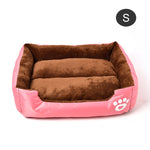 Dogs Bed For Small Medium Large Dogs Pet House Kennel Waterproof Bottom Soft Warm House Cat Dog Bed 11 Colors S-3XL