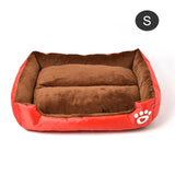 Dogs Bed For Small Medium Large Dogs Pet House Kennel Waterproof Bottom Soft Warm House Cat Dog Bed 11 Colors S-3XL