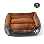 Dogs Bed For Small Medium Large Dogs Pet House Kennel Waterproof Bottom Soft Warm House Cat Dog Bed 11 Colors S-3XL