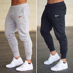 2019 New Men Joggers Brand Male Trousers Casual Pants Sweatpants Men Gym Muscle Cotton Fitness Workout hip hop Elastic Pants