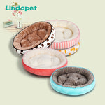 Dog Bed Warming Kennel Washable Pet Floppy Extra Comfy Plush Rim Cushion and Nonslip Bottom All Size Dog House