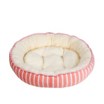 Dog Bed Warming Kennel Washable Pet Floppy Extra Comfy Plush Rim Cushion and Nonslip Bottom All Size Dog House