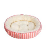 Dog Bed Warming Kennel Washable Pet Floppy Extra Comfy Plush Rim Cushion and Nonslip Bottom All Size Dog House