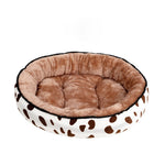 Dog Bed Warming Kennel Washable Pet Floppy Extra Comfy Plush Rim Cushion and Nonslip Bottom All Size Dog House