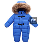 Designed for Russian winter baby snowsuit  , 90% duck down jacket for girls coats Winter Park for infant boy snowsuit snow wear