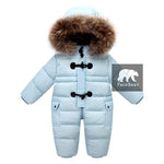 Designed for Russian winter baby snowsuit  , 90% duck down jacket for girls coats Winter Park for infant boy snowsuit snow wear