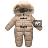 Designed for Russian winter baby snowsuit  , 90% duck down jacket for girls coats Winter Park for infant boy snowsuit snow wear