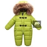 Designed for Russian winter baby snowsuit  , 90% duck down jacket for girls coats Winter Park for infant boy snowsuit snow wear