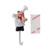 Kitchen Cartoon Shaped Hook Resin Powerful Adhesive Hanger Wall Storage Rack