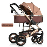 2019 new baby trolley high landscape 3 to 1 baby stroller double faced children free shipping in four seasons in Russia