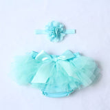 Baby Cotton Chiffon Ruffle Tutu Bloomers Cute Baby Diaper Cover Newborn Flower Shorts Toddler Lucky Child Fashion Clothes