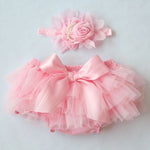 Baby Cotton Chiffon Ruffle Tutu Bloomers Cute Baby Diaper Cover Newborn Flower Shorts Toddler Lucky Child Fashion Clothes