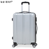 New hot suitcase carry-ons Women travel Spinner rolling luggage on wheels 20/22/24 inch Cabin trolley box fashion men's luggage