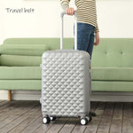 Cartoon Plaid fashion cute female 20/22/24/26/28 inch Rolling Luggage Spinner Brand Suitcase Wheels Carry On Travel Bags