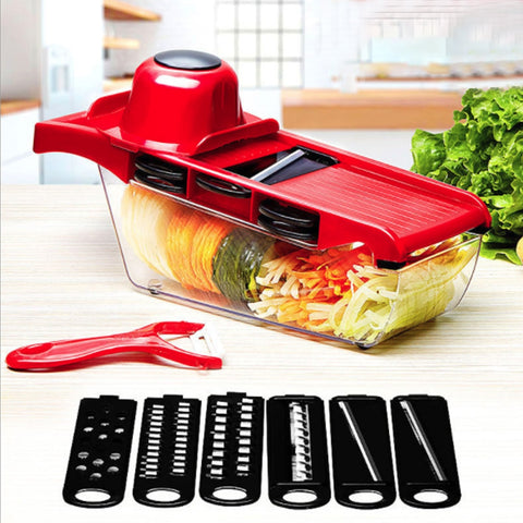 Myvit Vegetable Cutter with Steel Blade Mandoline Slicer Potato Peeler Carrot Cheese Grater vegetable slicer Kitchen Accessories